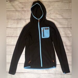 Hot Chocolate Ventures Endurance Women’s XS Jacket Brown Blue Trim Excellent